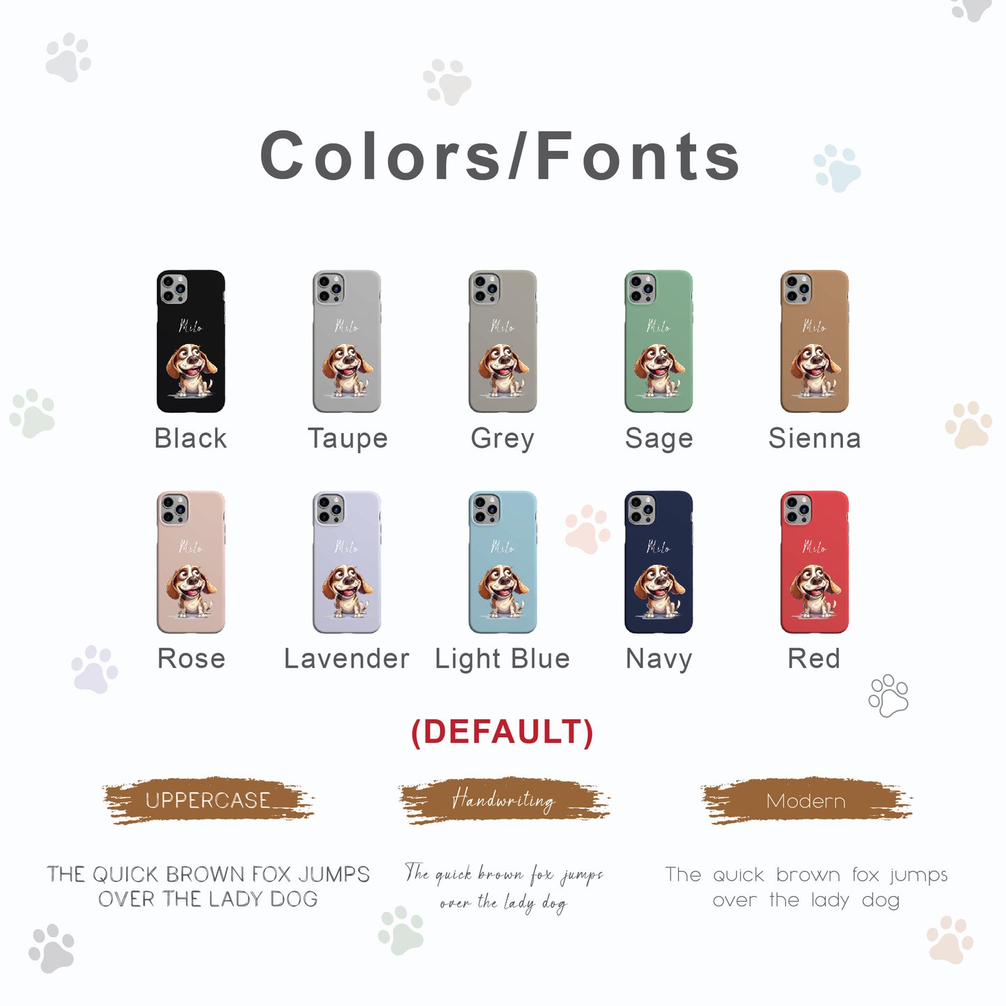 Custom Pet Phone Case Using Pet Photo With Halloween Costume (Dracula or Witch) + Name