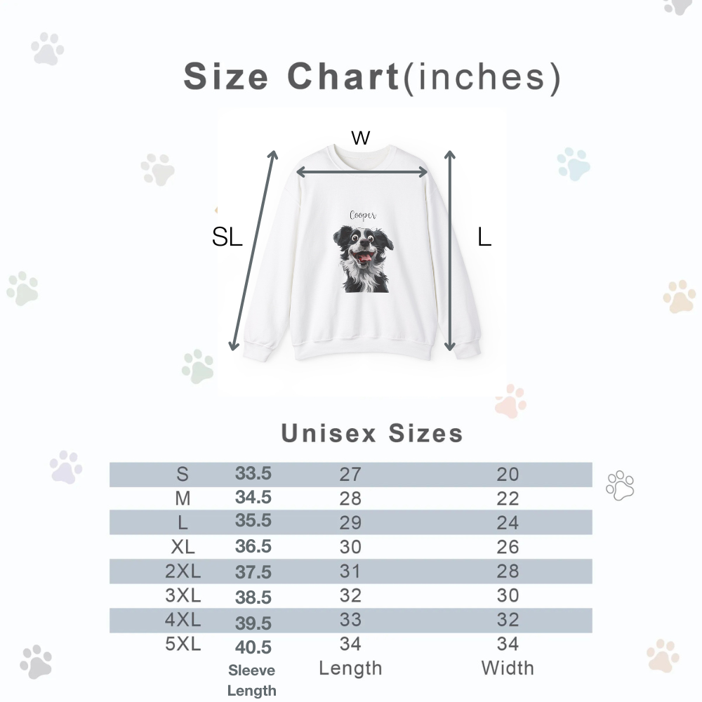 Personalized Pet Swear Shirt Using Pet Portrait in Caricature Style